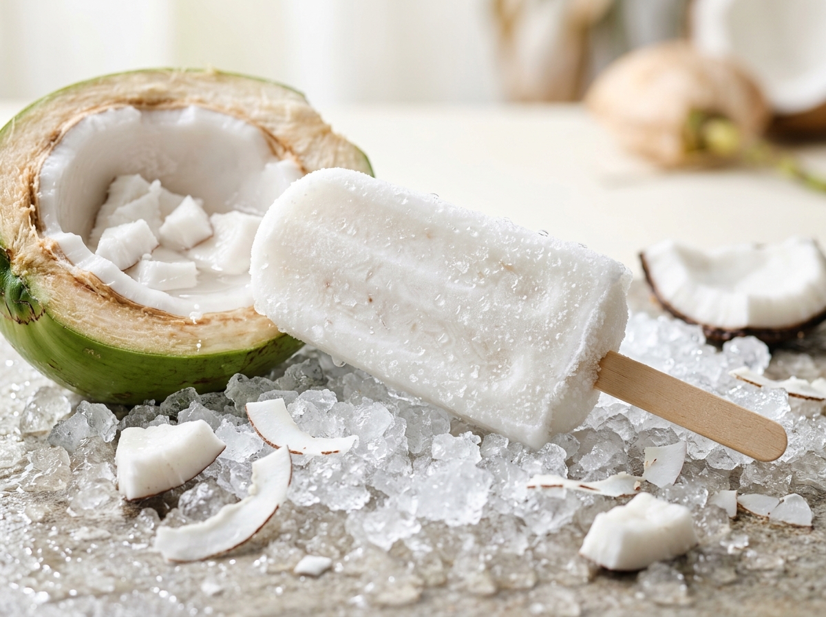 Nariyal Nirvana Tender Coconut Real Fruit Popsicle