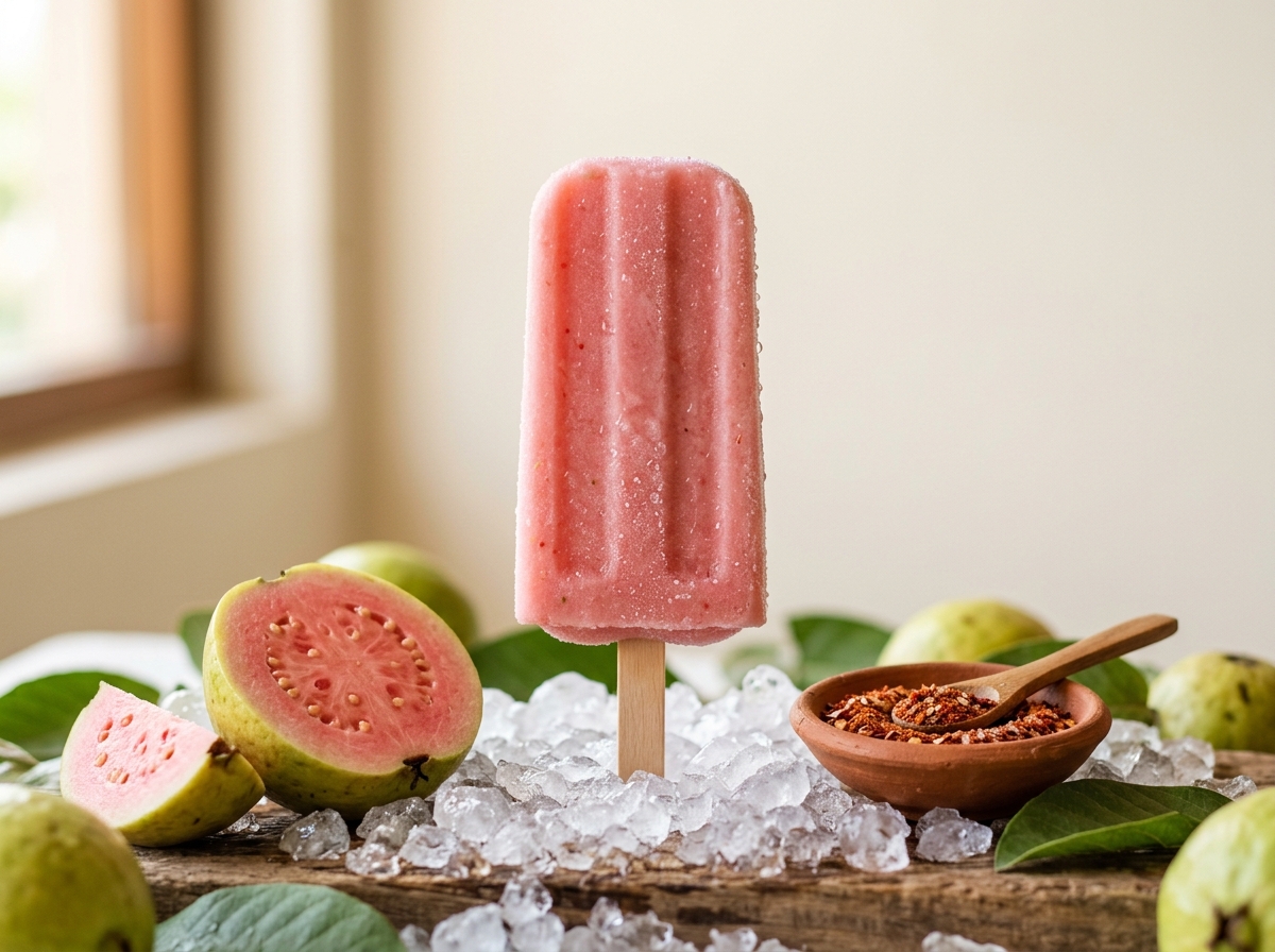 Peru Pataka Pink Guava Real Fruit Popsicle